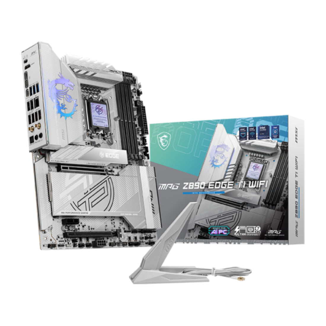 MSI MPG Z890 EDGE TI WIFI DDR5 LGA 1851 ATX Motherboard - اللوحة الأم