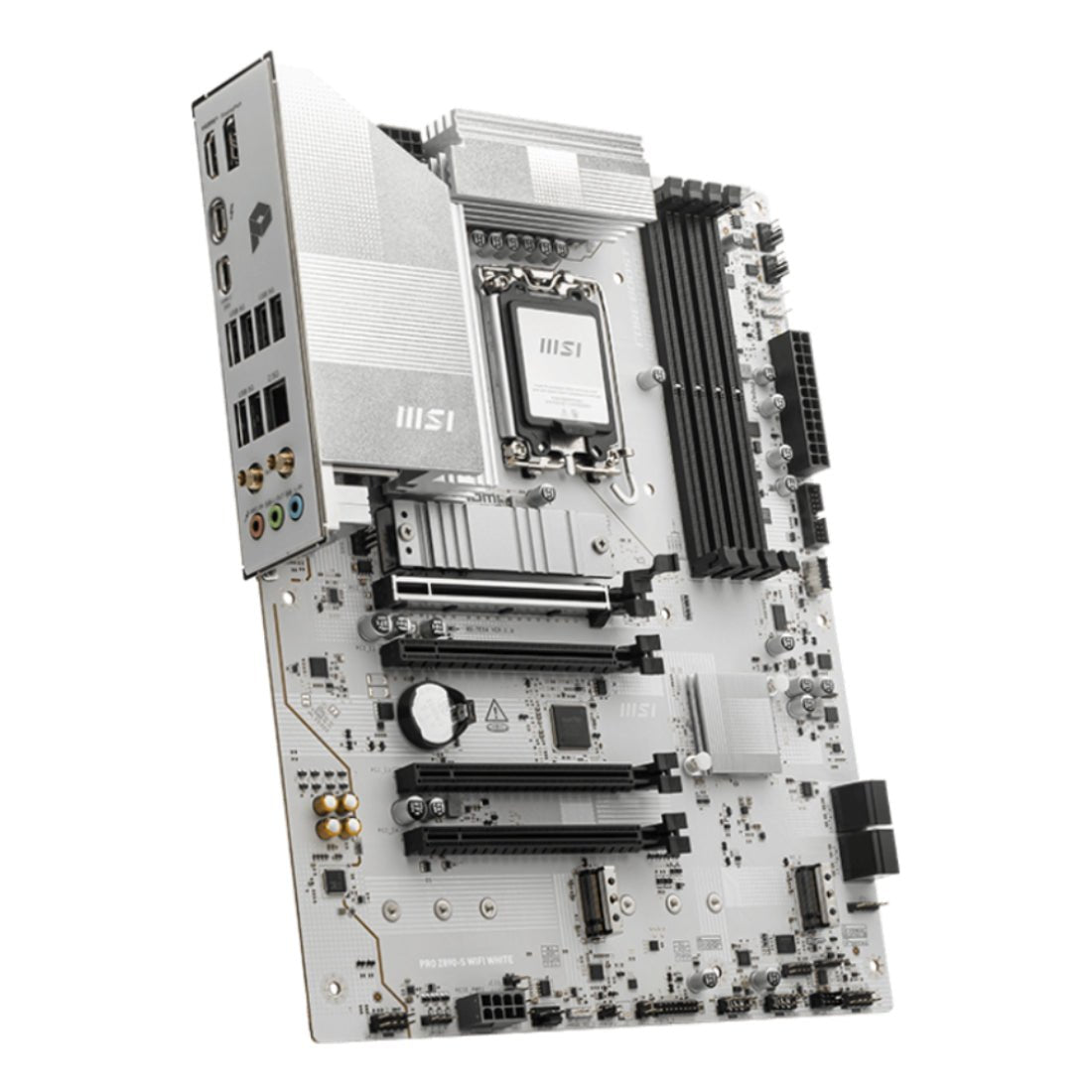 MSI PRO Z890 - S WIFI White DDR5 LGA 1851 ATX Motherboard - اللوحة الأم - Store974 Electronics WLL | ستور٩٧٤ للالكترونيات ذ.م.م