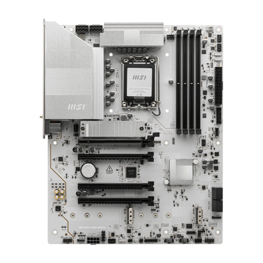 MSI PRO Z890 - S WIFI White DDR5 LGA 1851 ATX Motherboard - اللوحة الأم - Store974 Electronics WLL | ستور٩٧٤ للالكترونيات ذ.م.م