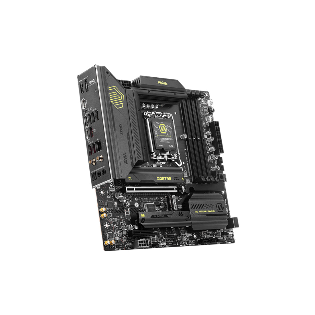 MSI MAG B860M MORTAR WIFI DDR5LGA 1851 mATX Motherboard - اللوحة الأم - Store 974 | ستور ٩٧٤