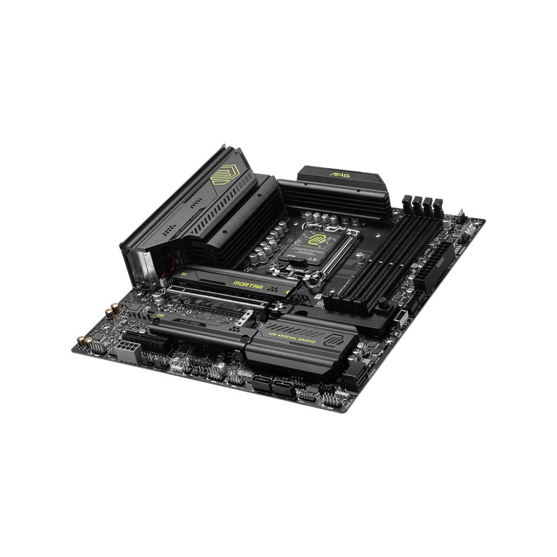 MSI MAG B860M MORTAR WIFI DDR5LGA 1851 mATX Motherboard - اللوحة الأم - Store 974 | ستور ٩٧٤