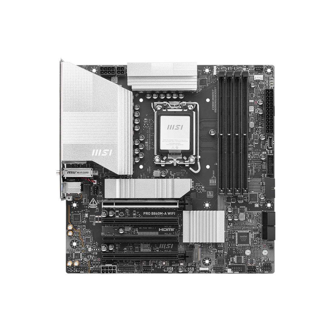 MSI B860M-A WIFI DDR5 LGA 1851 mATX Motherboard - اللوحة الأم - Store 974 | ستور ٩٧٤