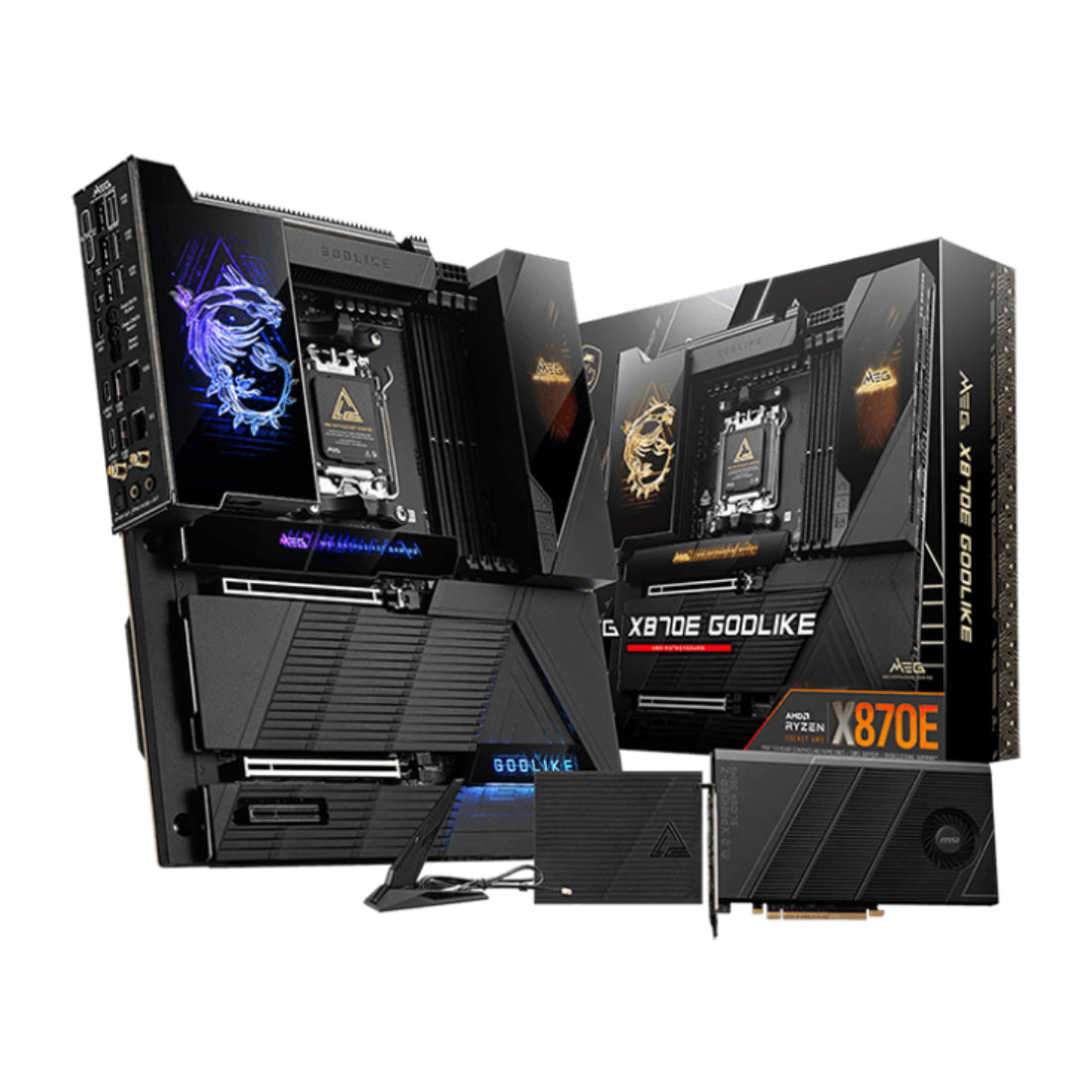 MSI MEG X870E GODLIKE DDR5 AMD Ryzen E-ATX Motherboard - اللوحة الأم - Store 974 | ستور ٩٧٤