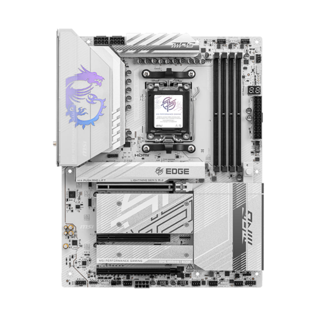 MSI MPG B850 EDGE TI WIFI DDR5 AMD Ryzen ATX Motherboard - اللوحة الأم - Store 974 | ستور ٩٧٤