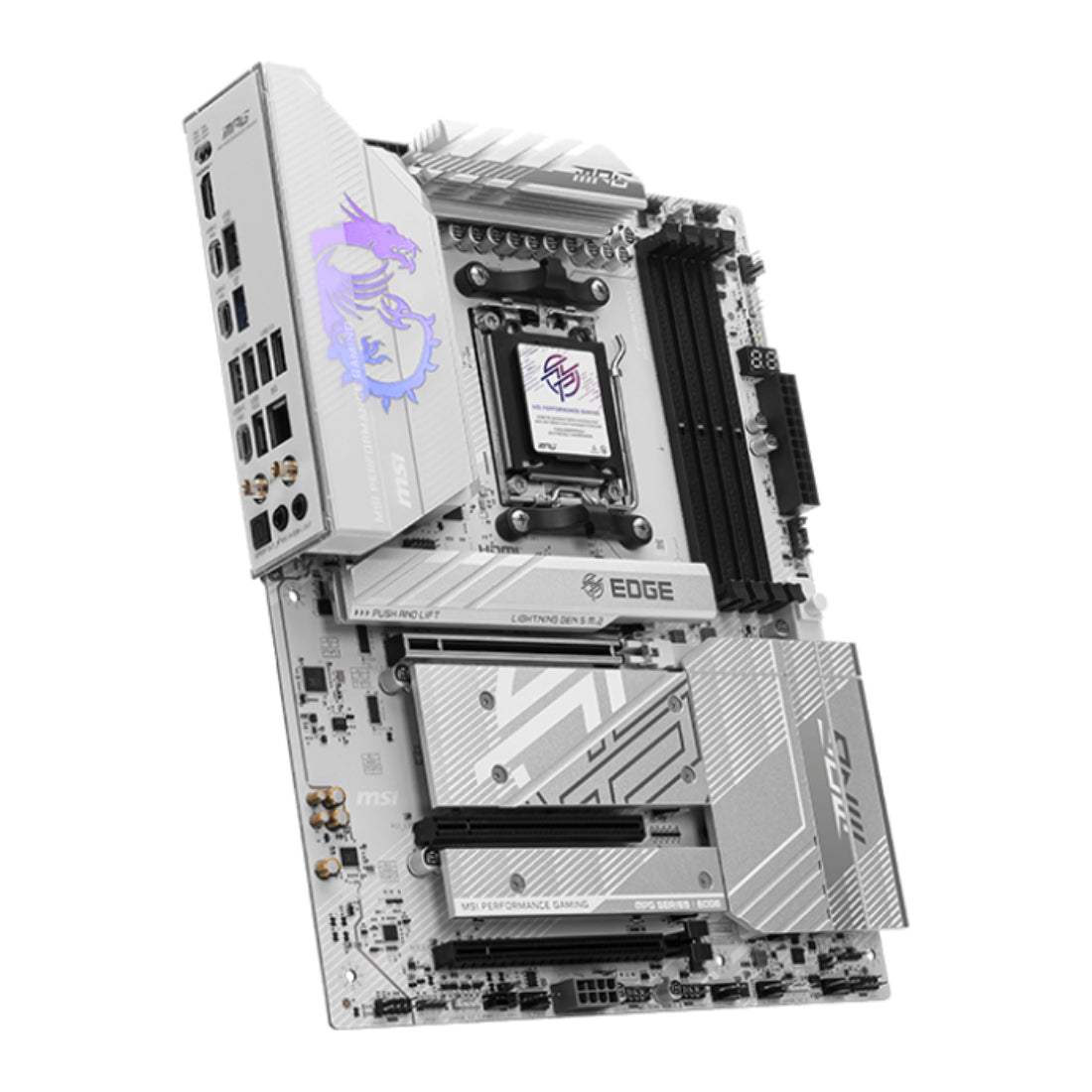 MSI MPG B850 EDGE TI WIFI DDR5 AMD Ryzen ATX Motherboard - اللوحة الأم - Store 974 | ستور ٩٧٤