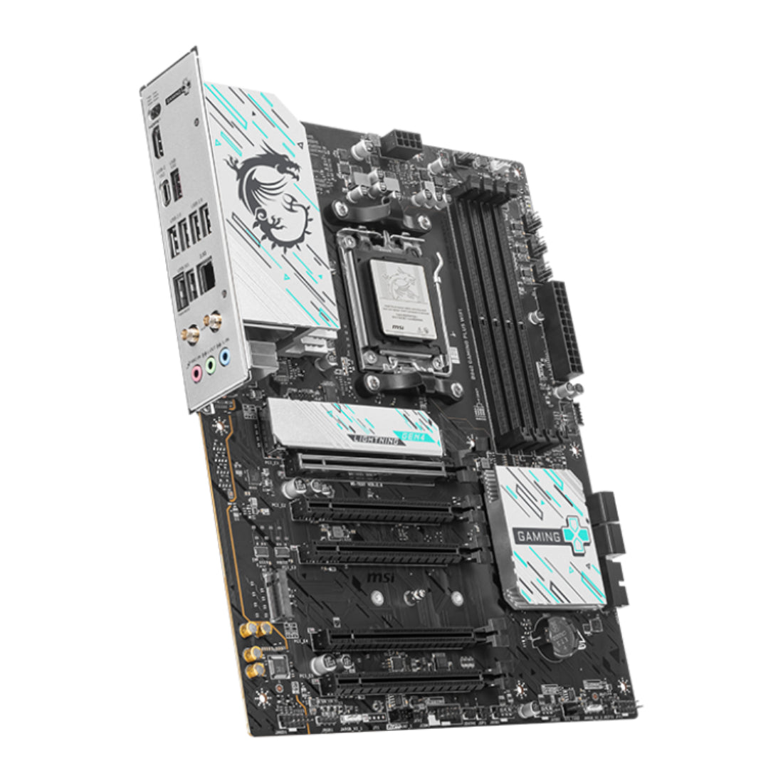 MSI B840 GAMING PLUS WIFI DDR5 AMD Ryzen ATX Motherboard - اللوحة الأم - Store 974 | ستور ٩٧٤