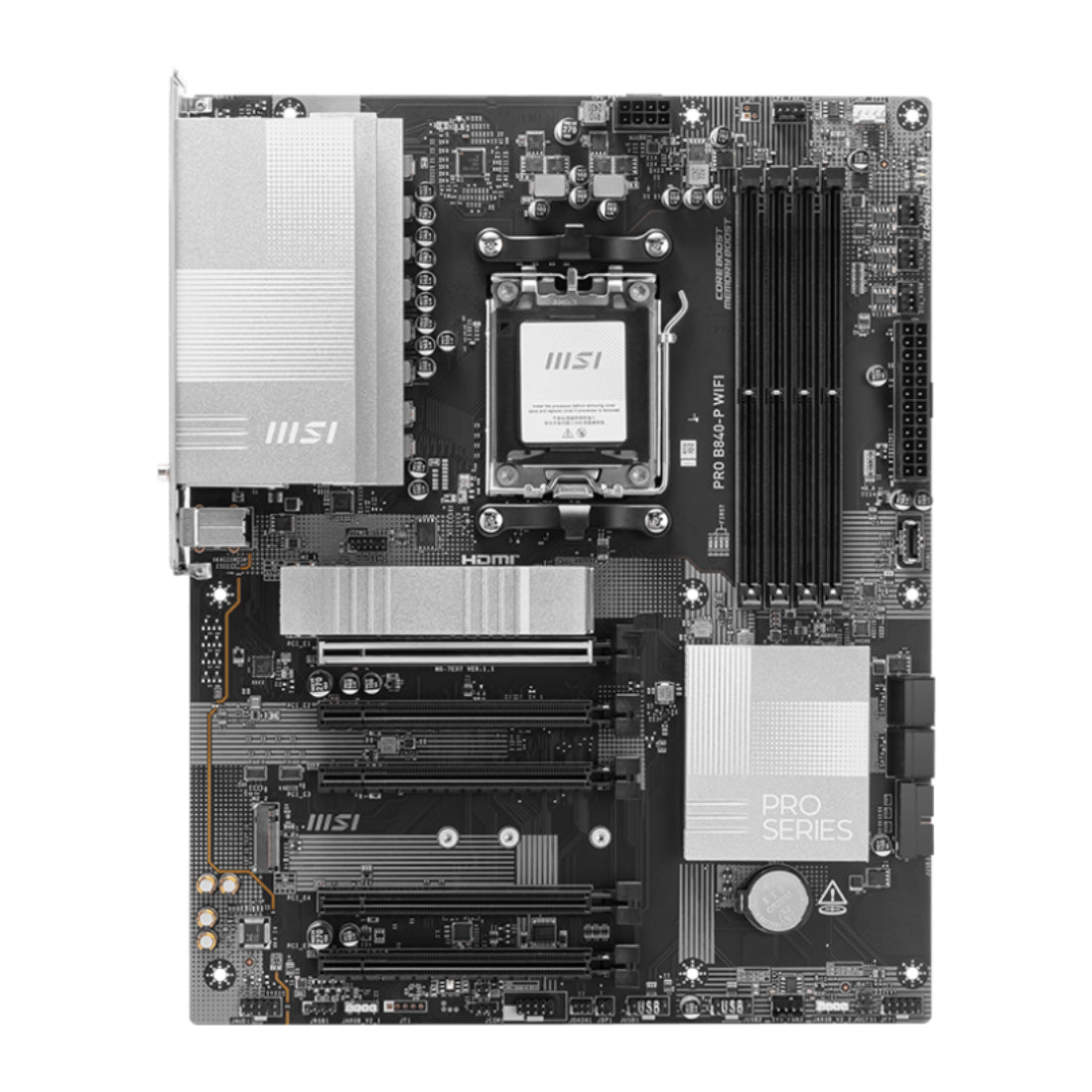 MSI B840-P WIFI DDR5 AMD Ryzen ATX Motherboard - اللوحة الأم - Store 974 | ستور ٩٧٤