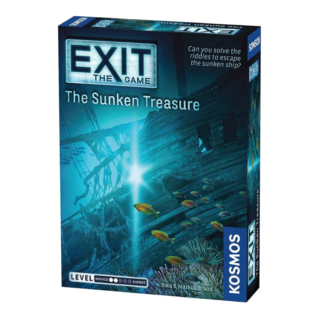 Exit: The Sunken Treasure Board Game - لعبة - Store 974 | ستور ٩٧٤
