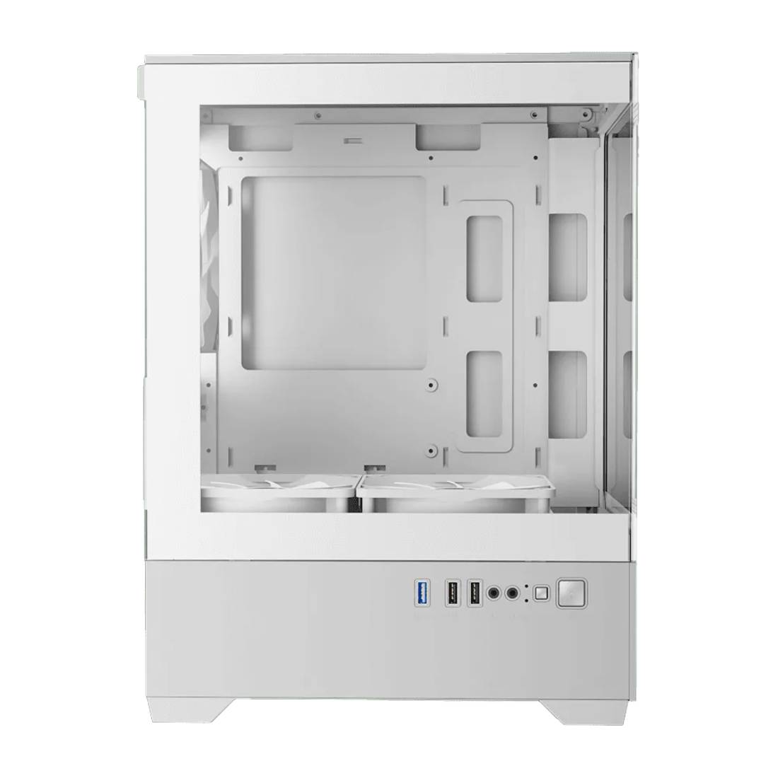 Gamdias Aura GC9 Micro Tower ARGB Case - White - صندوق Gamdias Aura GC9 Micro Tower ARGB Case - White - صندوق