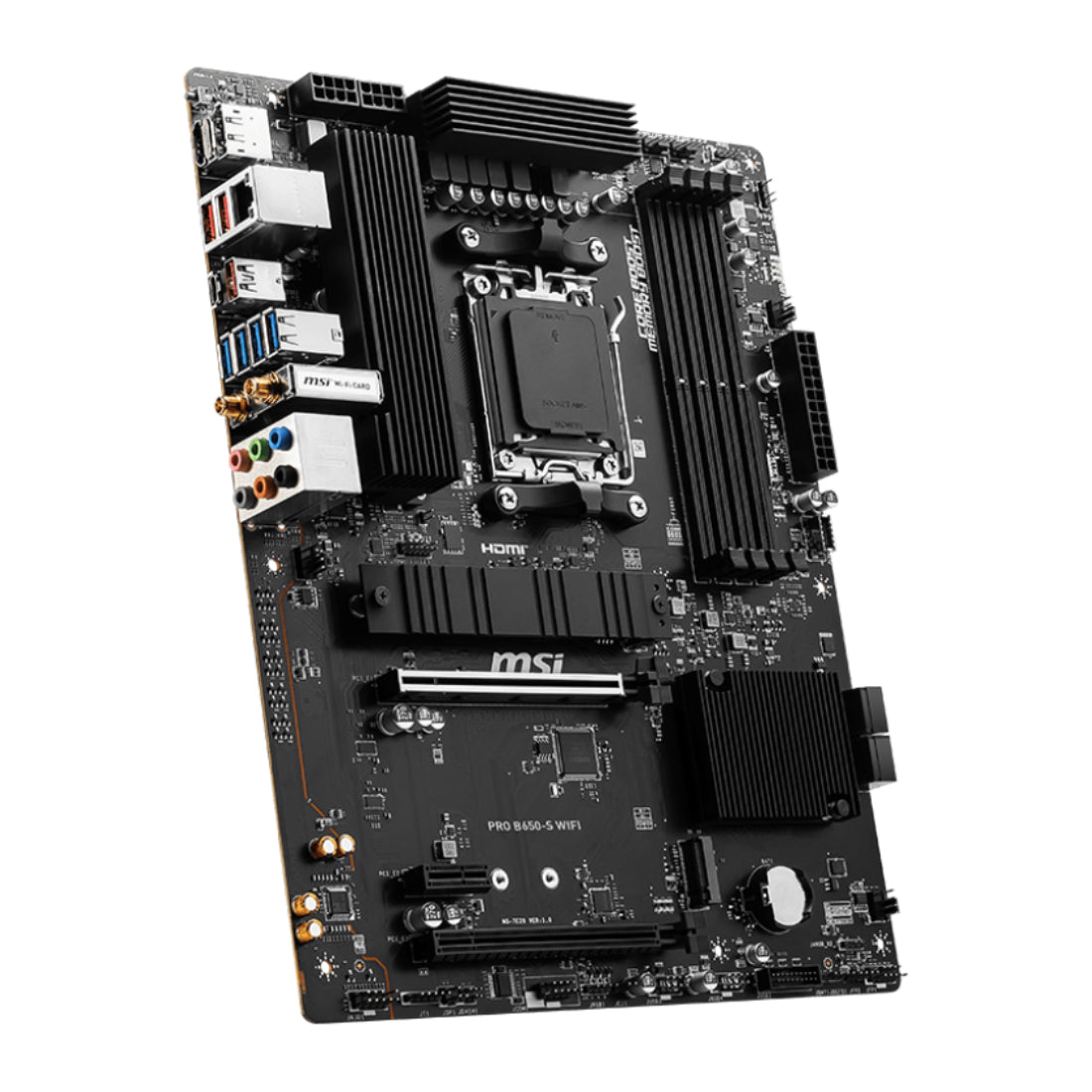 MSI Pro B650-S WIFI DDR5 AMD Ryzen ATX Motherboard - اللوحة الأم - Store 974 | ستور ٩٧٤