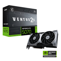 Msi GeForce RTX™ 5070 12G VENTUS 2X OC Graphics Card - كرت الشاشة