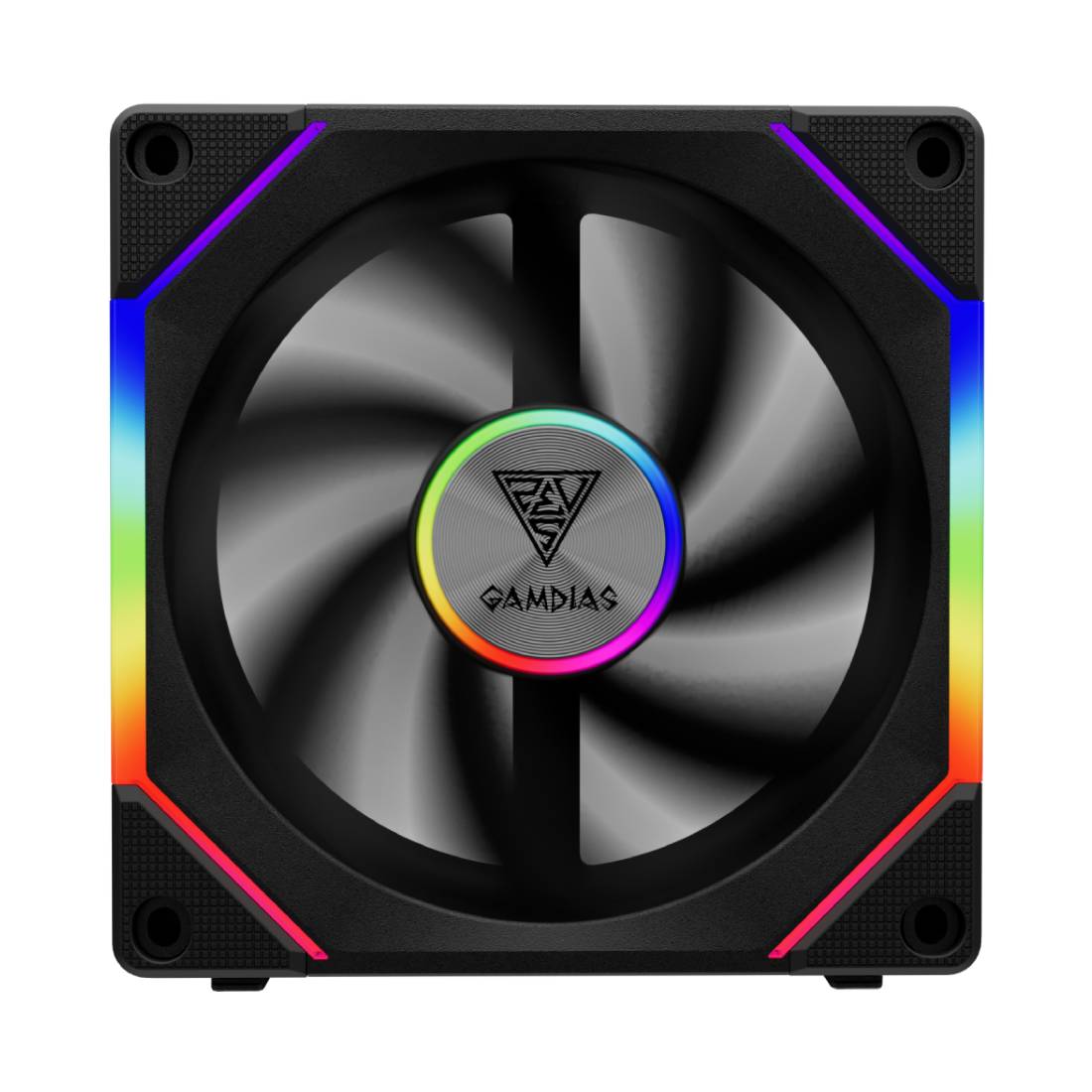 Gamdias AEOLUS P2-1201 PBT Fan Case -Black- مروحة تبريد Gamdias AEOLUS P2-1201 PBT Fan Case -Black- مروحة تبريد