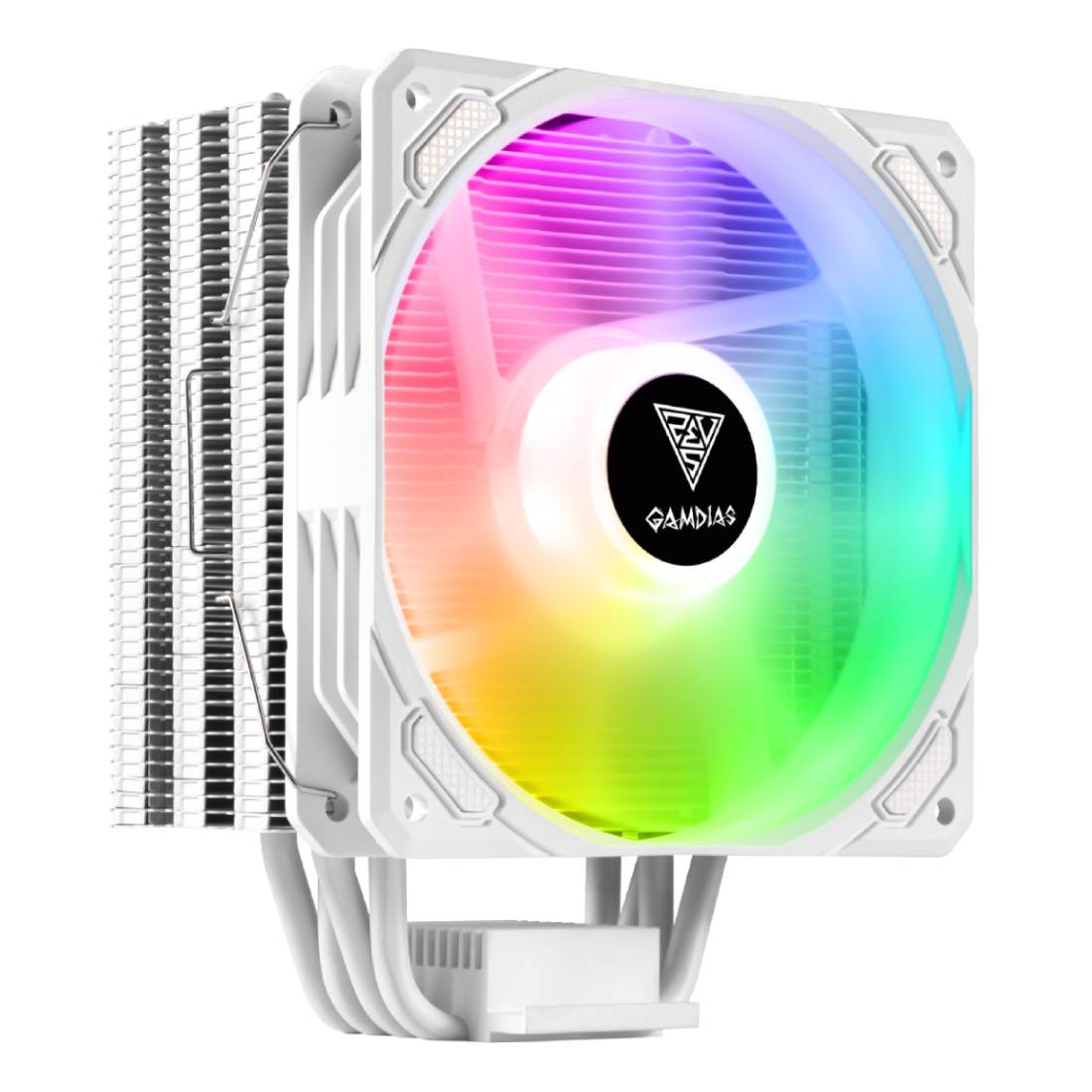 Gamdias BOREAS E1-410 High Airflow PWN Fan- White - مبرد Gamdias BOREAS E1-410 High Airflow PWN Fan- White - مبرد