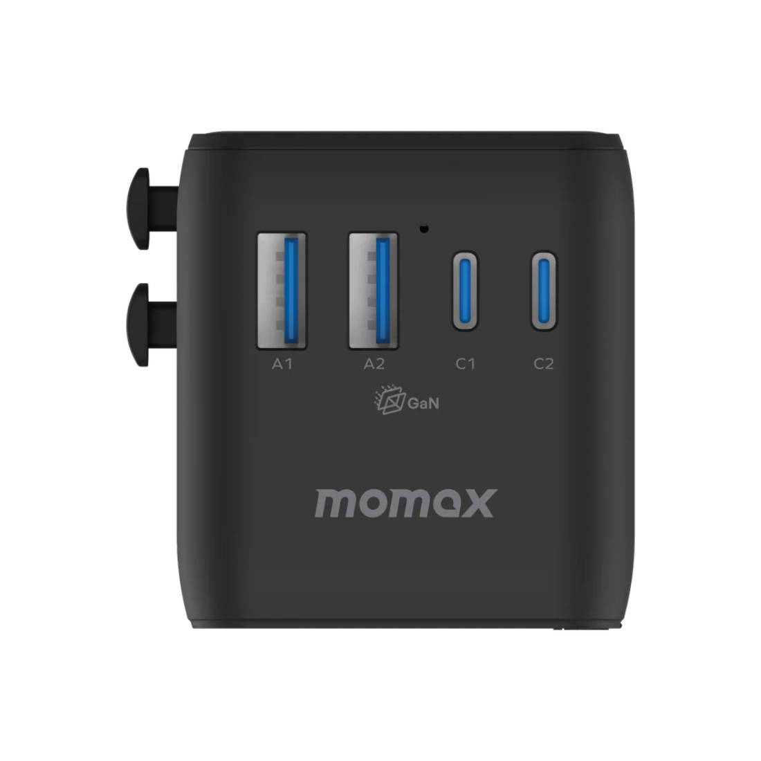 Momax 1 World 170W GAN 4 Port Travel Adapter - Rose Gold - Moحol Momax 1 World 170W GAN 4 Port Travel Adapter - Rose Gold - Moحol