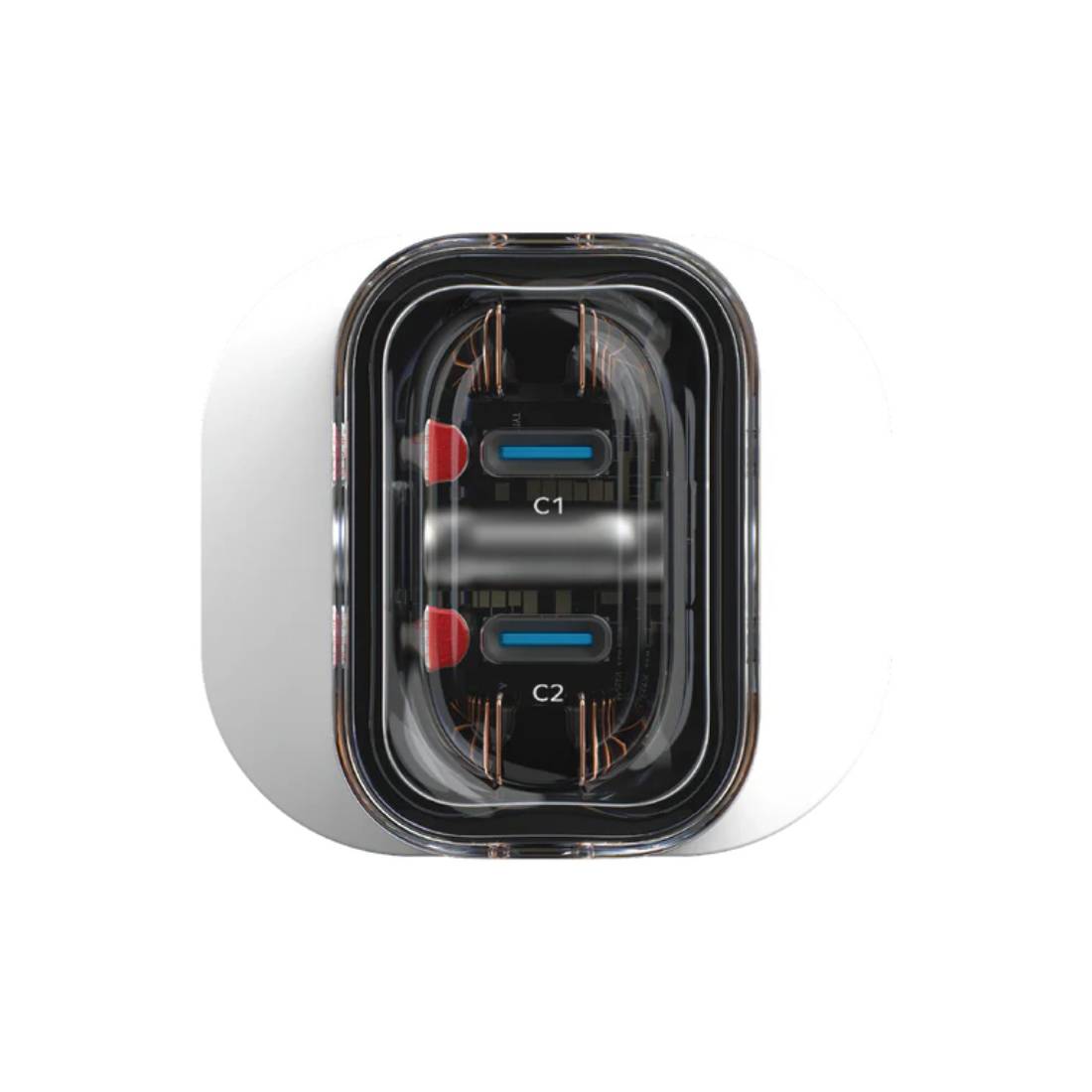 Momax 1 - Charger Flow PD 35W 2 - Port Gan Wall Charger - شاحن - Store 974 | ستور ٩٧٤