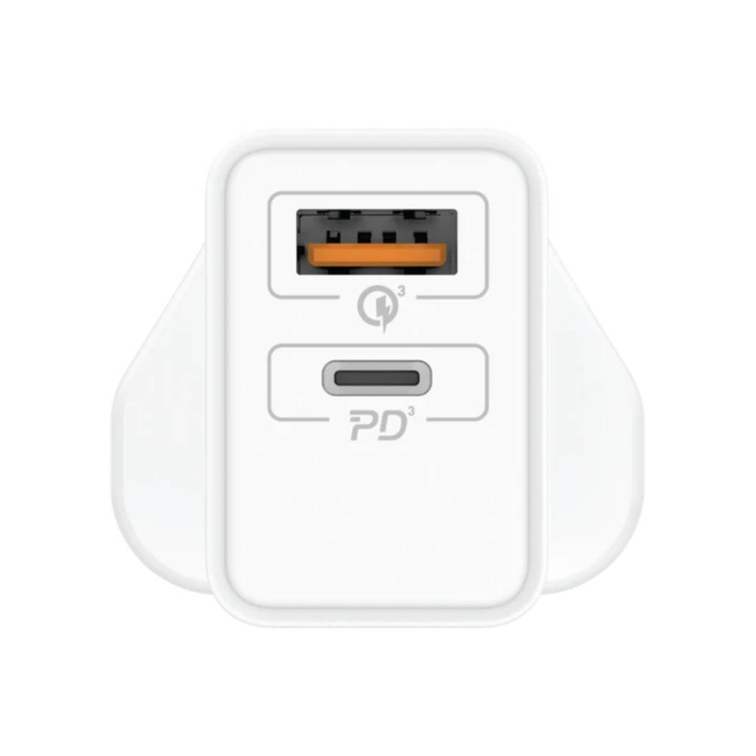 Momax OnePlug 2-Port 25W Wall Charger - شاحن Momax OnePlug 2-Port 25W Wall Charger - شاحن