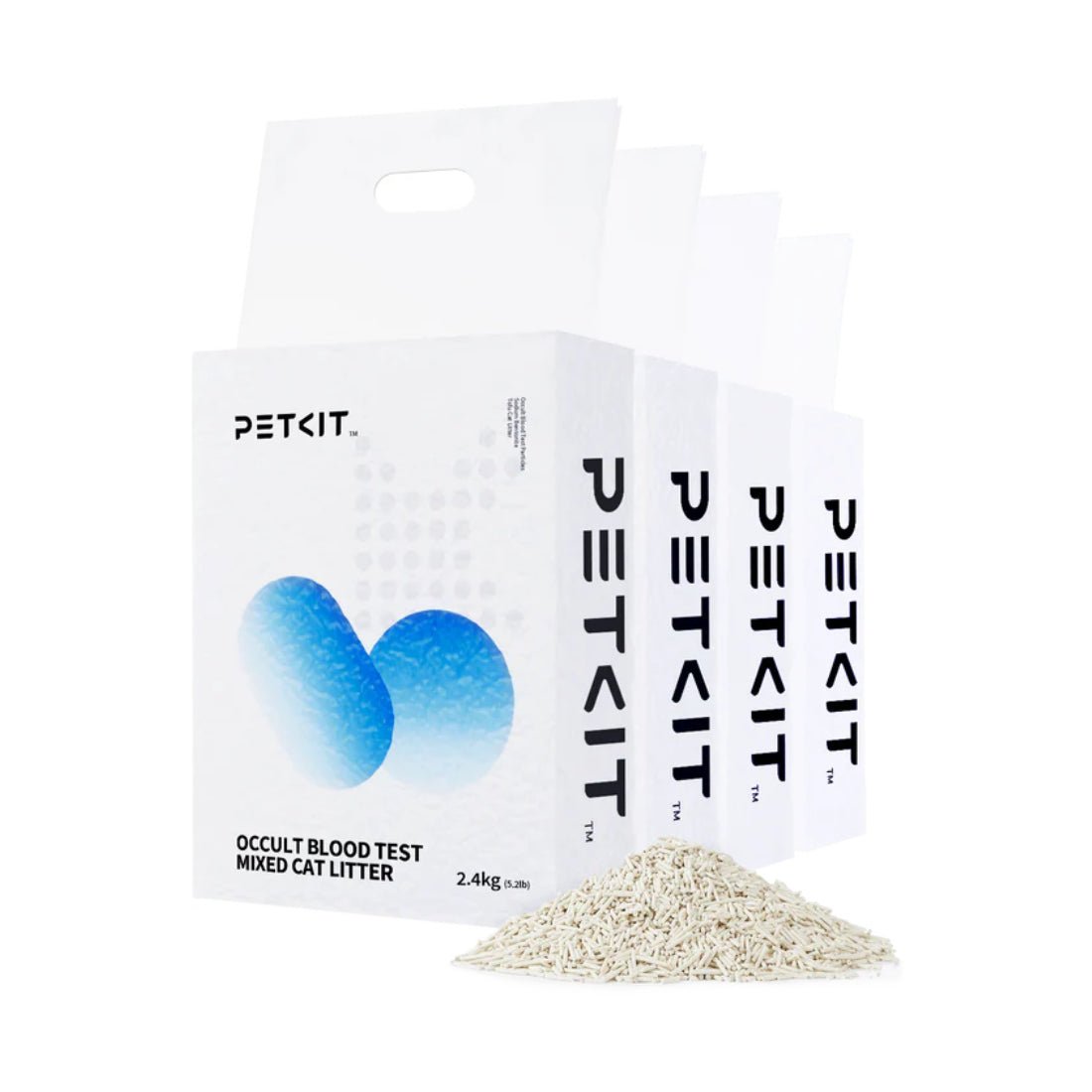 PetKit Occult Blood Test Mixed Cat Litter - 4 Bags - اكسسوارات حيوانات أليفة