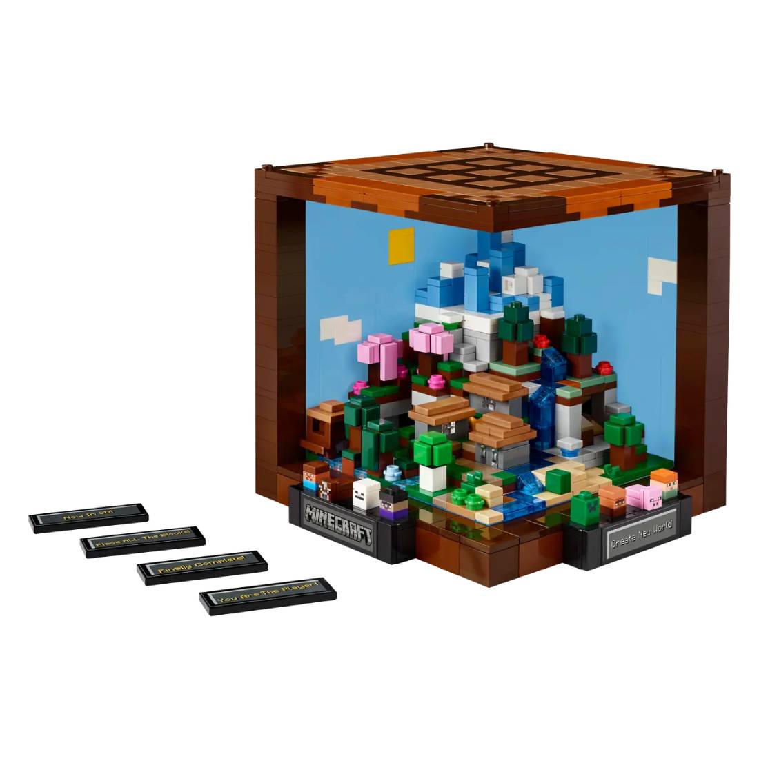 Lego Minecraft The Crafting Table 21265 Set - لعبة - Store 974 | ستور ٩٧٤