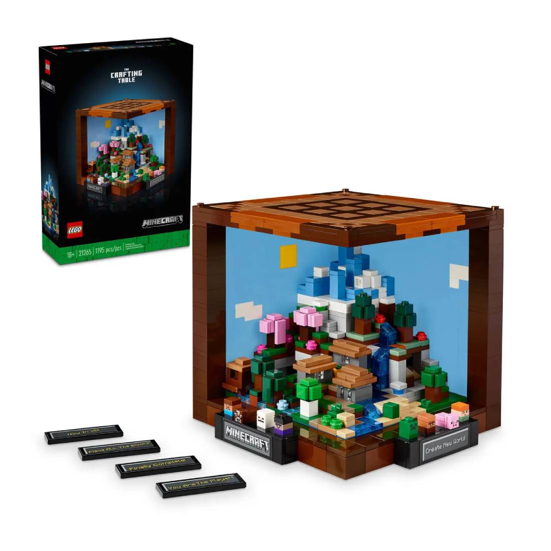 Lego Minecraft The Crafting Table 21265 Set - لعبة - Store 974 | ستور ٩٧٤