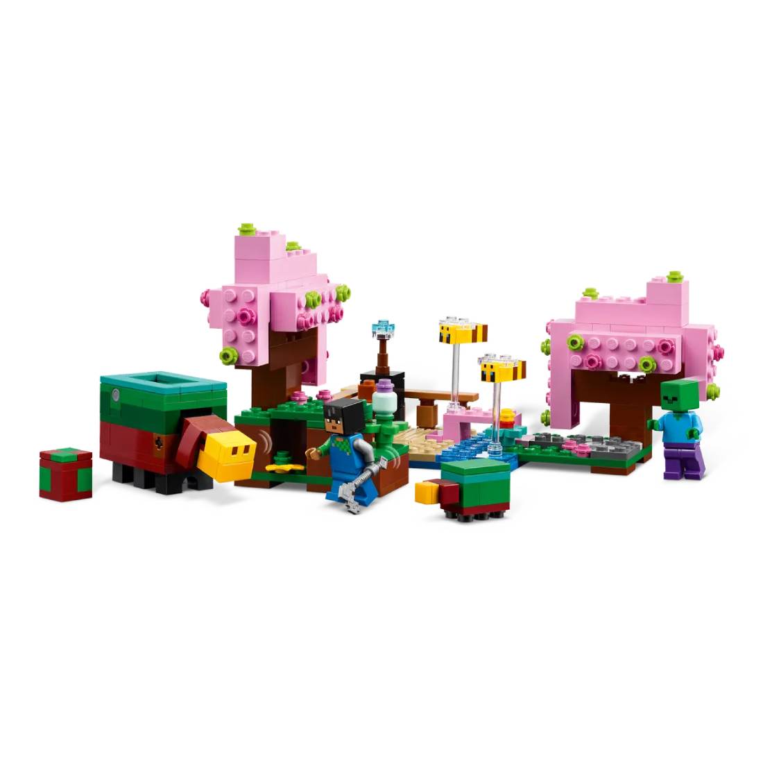 Lego Minecraft The Cherry Blossom Garden 21260 - لعبة - Store 974 | ستور ٩٧٤