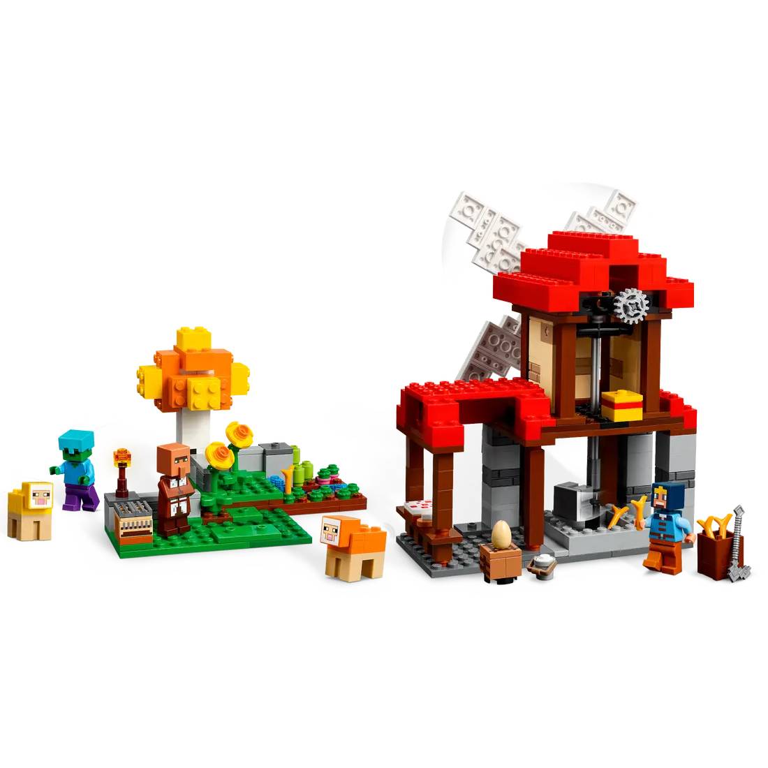 Lego Minecraft The Windmill Farm 21262 - لعبة - Store 974 | ستور ٩٧٤