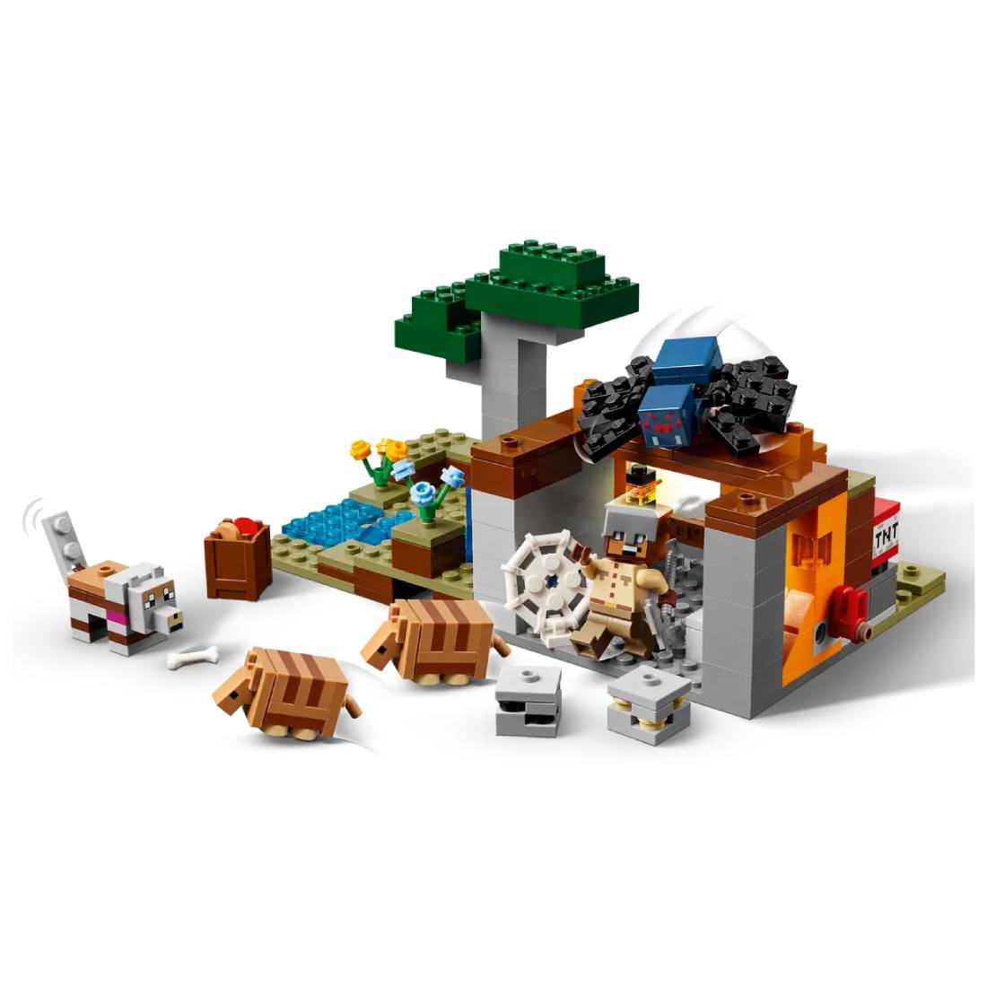 Lego Minecraft The Armadillo Mine Expedition 21269 - لعبة - Store 974 | ستور ٩٧٤