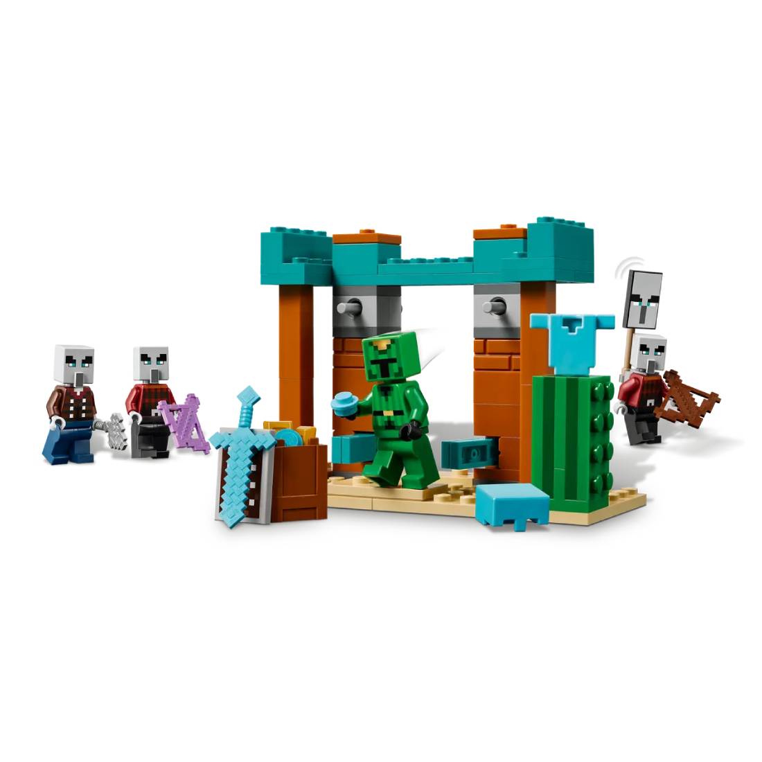 Lego Minecraft The Illager Desert Patrol 21267 - لعبة - Store 974 | ستور ٩٧٤