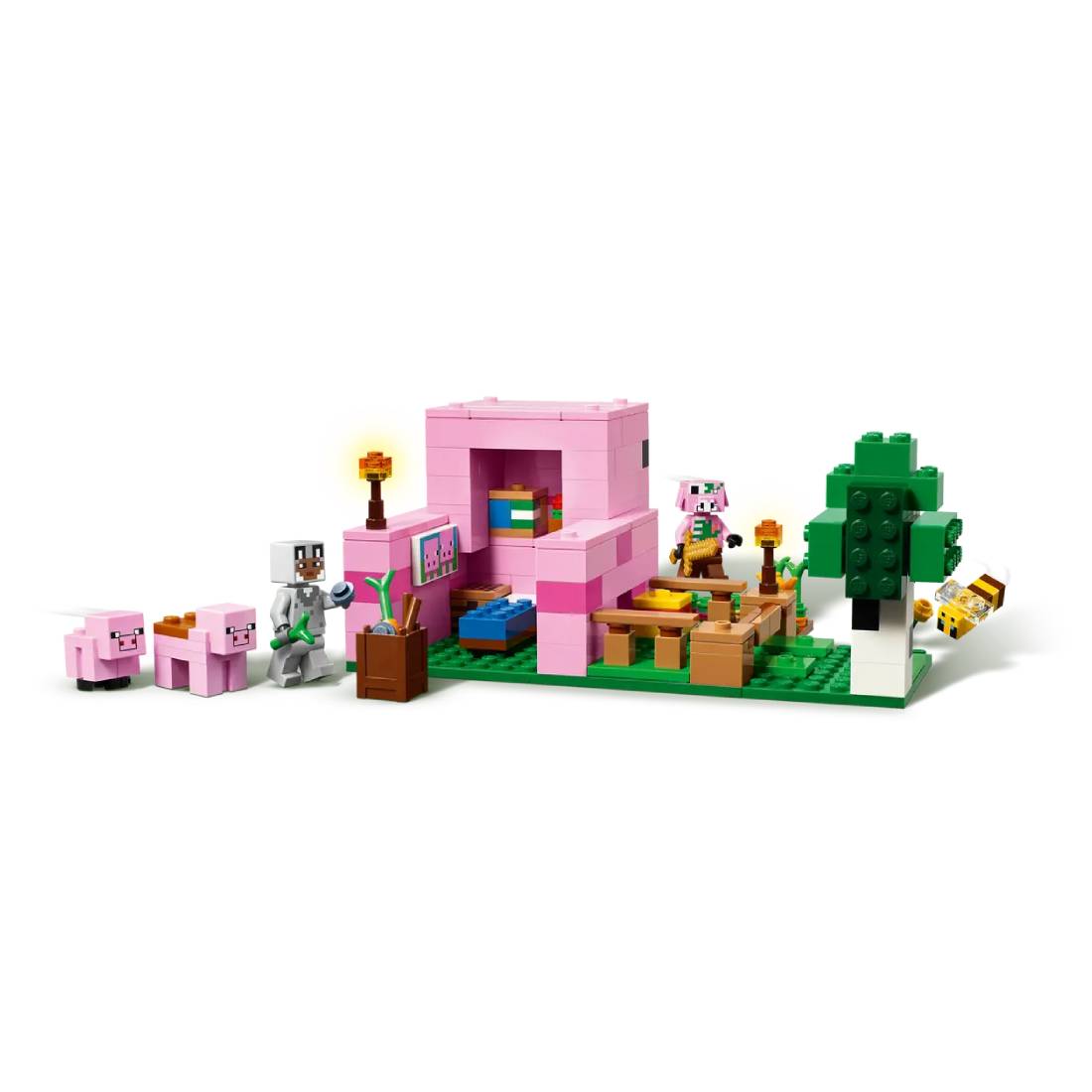 Lego Minecraft The Baby Pig House 21268 - لعبة - Store 974 | ستور ٩٧٤