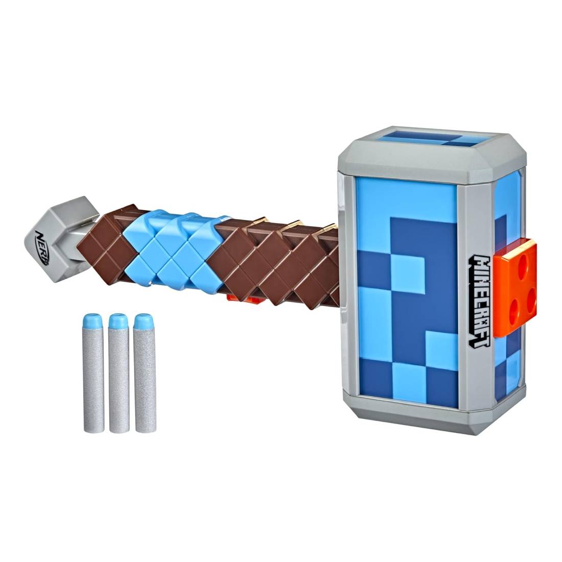 Minecraft Nerf Stormlander Dart - Blasting Hammer - ألعاب - Store 974 | ستور ٩٧٤