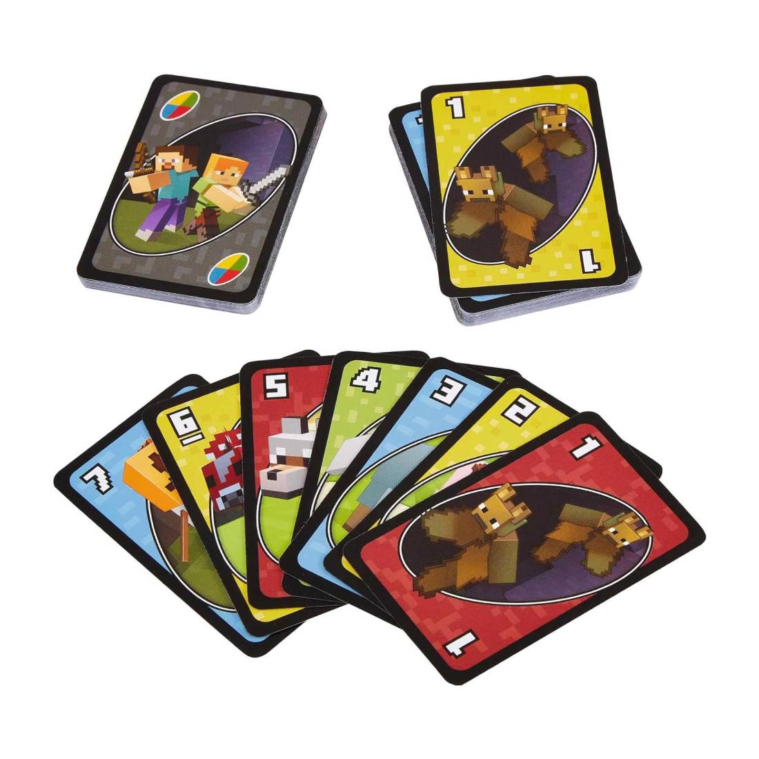 Minecraft UNO Card Game - ألعاب - Store 974 | ستور ٩٧٤
