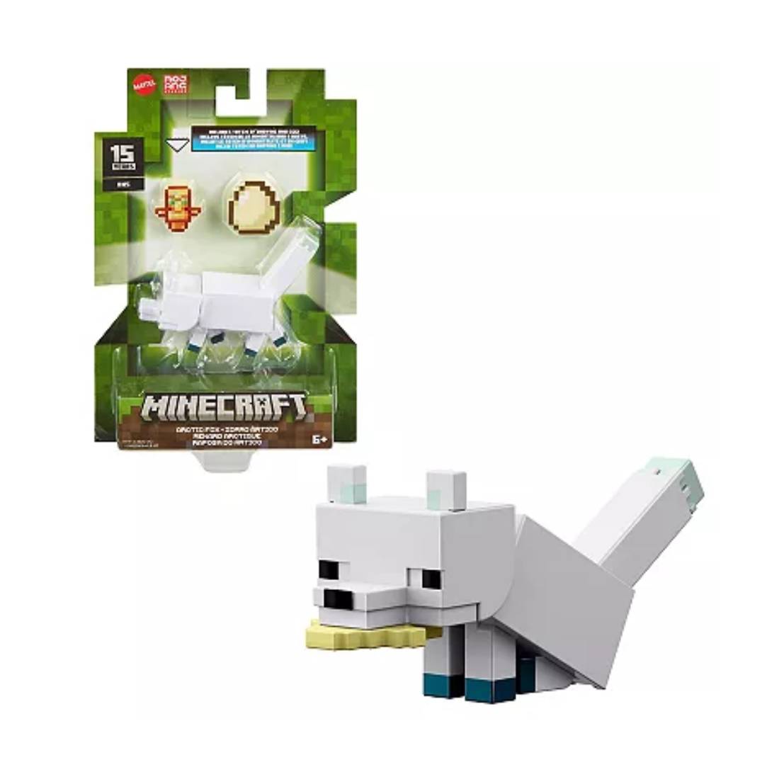Minecraft Arctic Fox Action Figure - ألعاب - Store 974 | ستور ٩٧٤