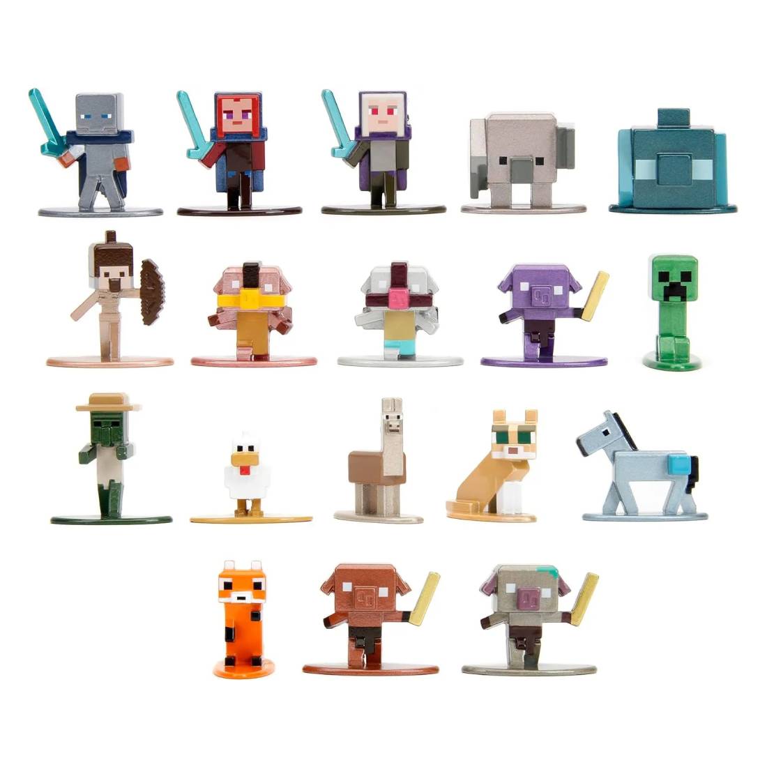 Minecraft Legends Multi Pack Nano Series 9 Figures - ألعاب - Store 974 | ستور ٩٧٤