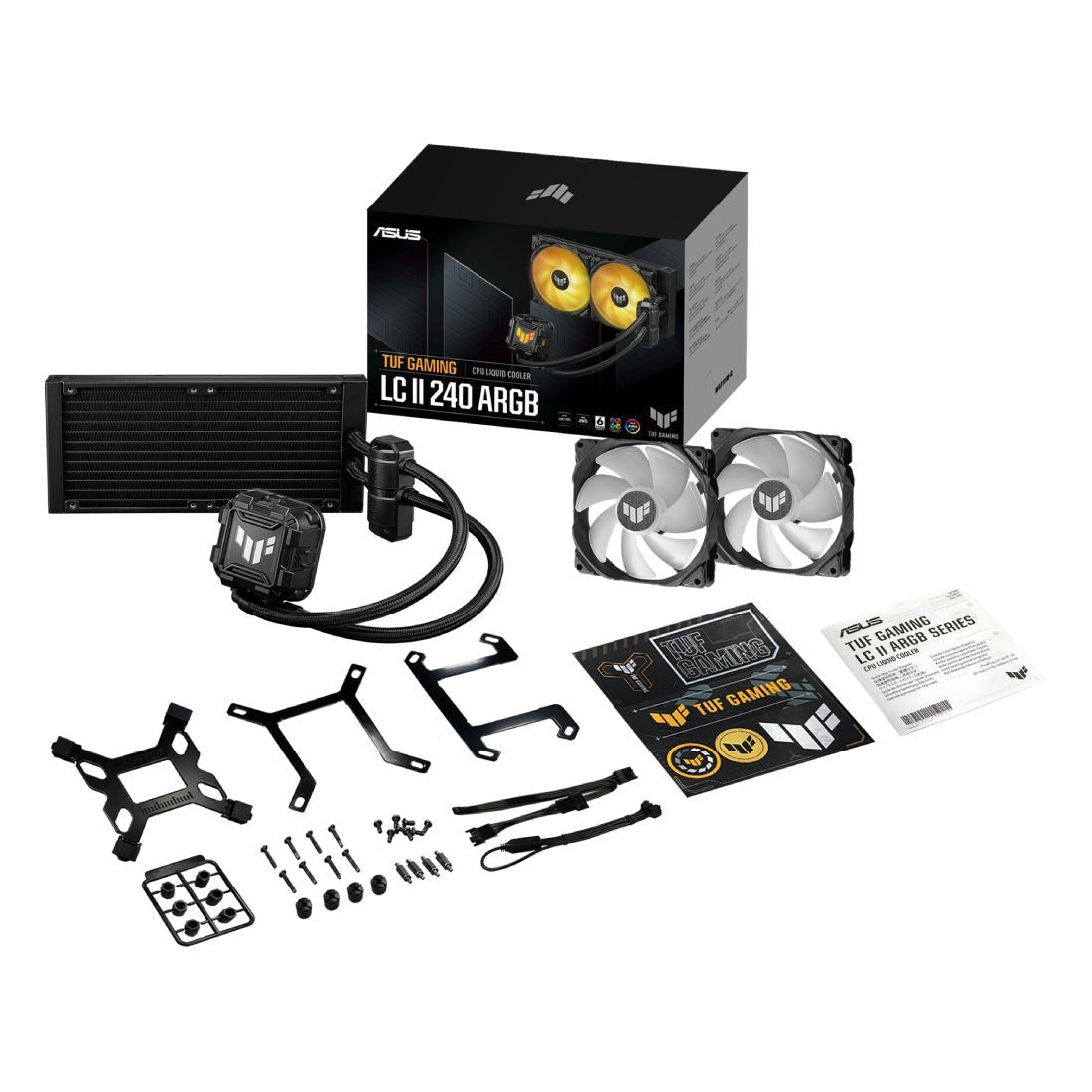 Asus TUF Gaming LC II 240 ARGB Liquid Cooler - مبرد Asus TUF Gaming LC II 240 ARGB Liquid Cooler - مبرد