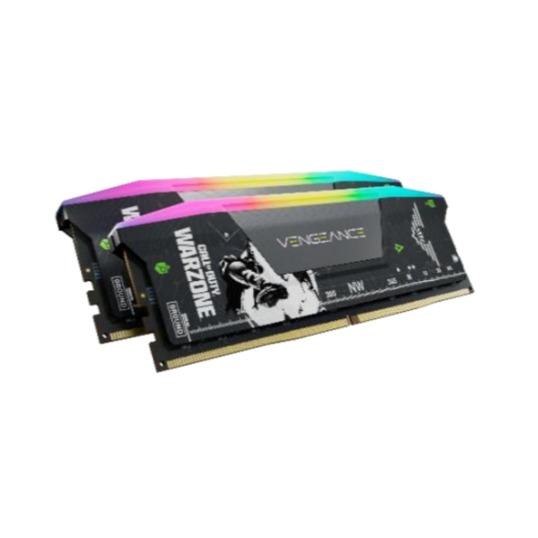 Corsair Vengeance RGB 32GB (2x16GB) DDR5 6000MHZ MEMORY KIT - Black - COD WARZONE EDITION - alذaكrة alaveشyة Corsair Vengeance RGB 32GB (2x16GB) DDR5 6000MHZ MEMORY KIT - Black - COD WARZONE EDITION - alذaكrة alaveشyة