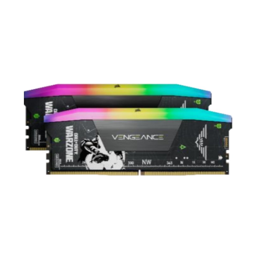 Corsair Vengeance RGB 32GB (2x16GB) DDR5 6000MHZ MEMORY KIT - Black - COD WARZONE EDITION - alذaكrة alaveشyة Corsair Vengeance RGB 32GB (2x16GB) DDR5 6000MHZ MEMORY KIT - Black - COD WARZONE EDITION - alذaكrة alaveشyة