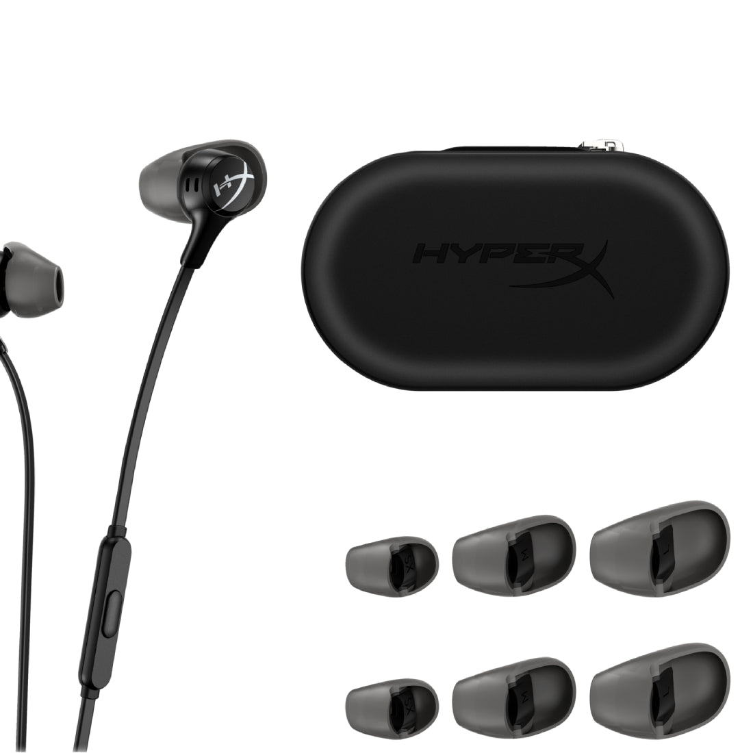 HyperX Cloud II Earbuds - Black - سماعة HyperX Cloud II Earbuds - Black - سماعة