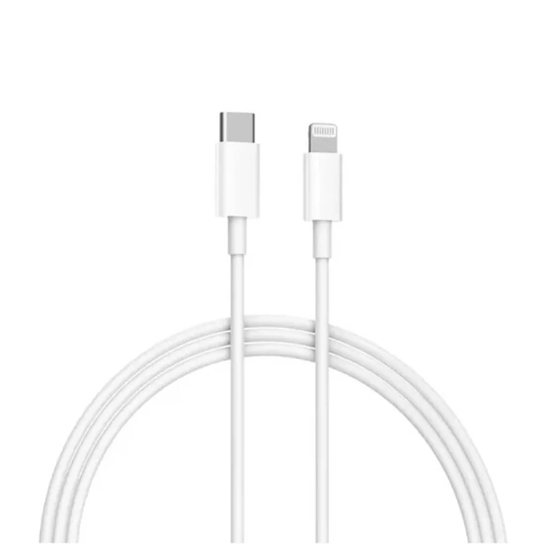 Xiaomi Mi USB Type-C to Lightning Cable 1m - White - كابل Xiaomi Mi USB Type-C to Lightning Cable 1m - White - كابل