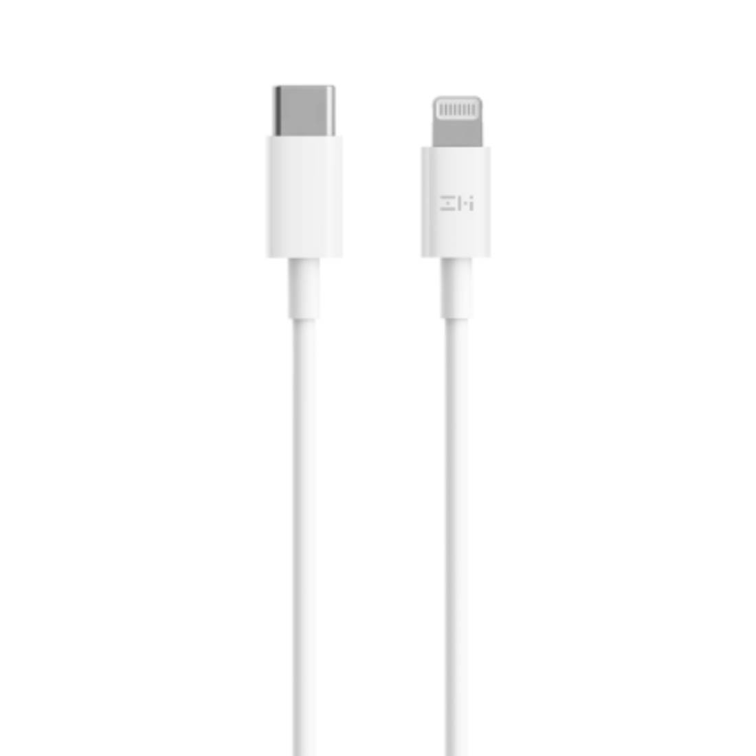Xiaomi Mi USB Type-C to Lightning Cable 1m - White - كابل Xiaomi Mi USB Type-C to Lightning Cable 1m - White - كابل