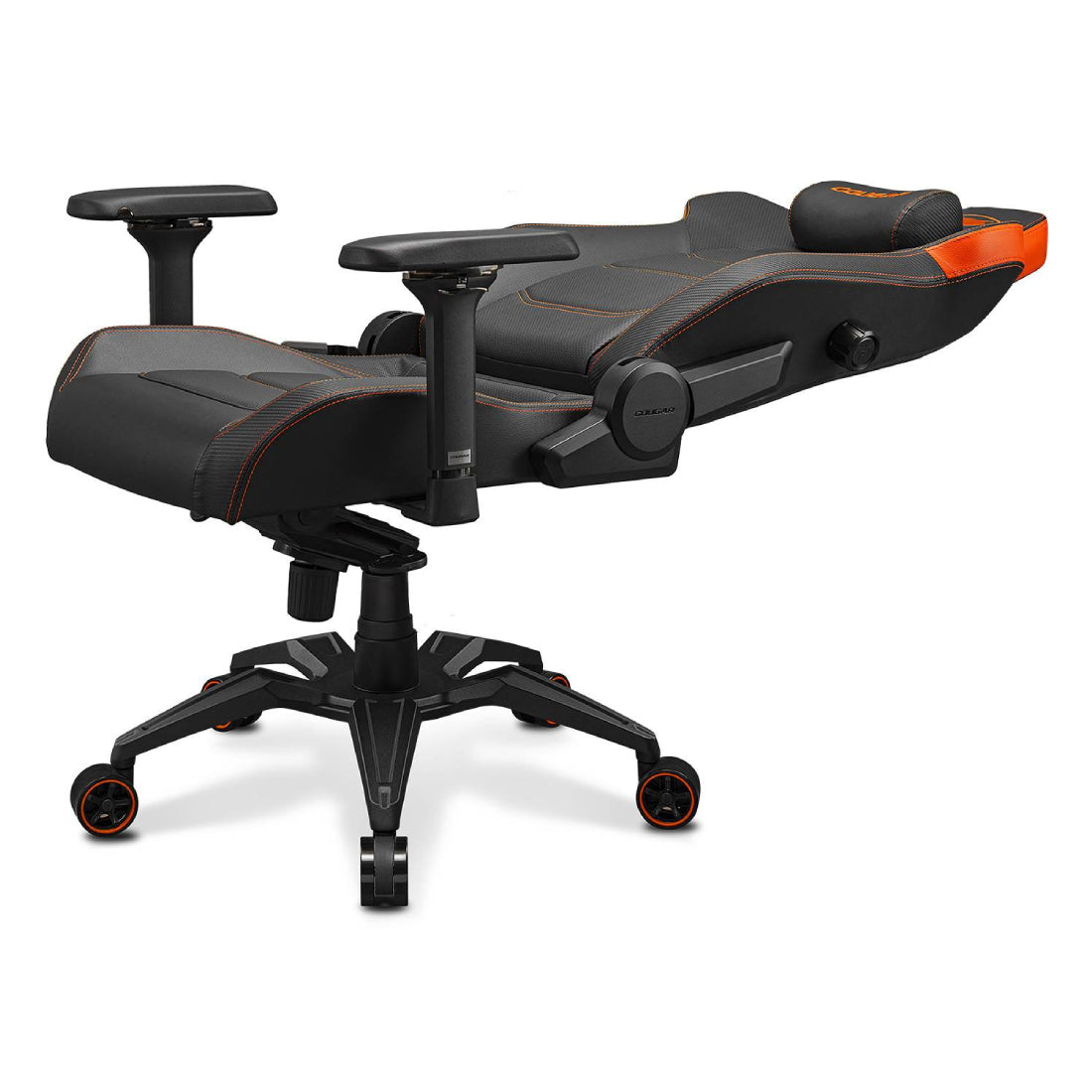 Cougar Armor Evo Gaming Chair - Black/Orange - كرسي - Store 974 Electronics WLL  | ستور٩٧٤ للالكترونيات ذ.م.م
