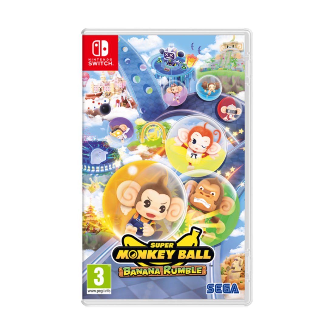 Super Monkey Ball: Banana Rumble - Nintendo Switch - لعبة Super Monkey Ball: Banana Rumble - Nintendo Switch - لعبة