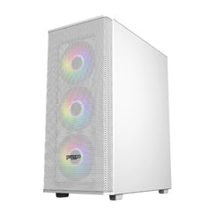 FSP CMT 196 ATX Mid Tower Case - White - صندوق