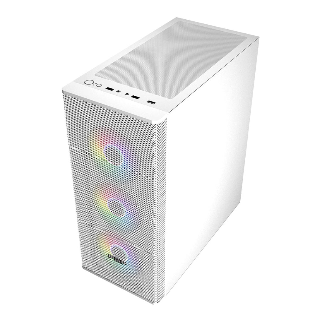 FSP CMT 196 ATX Mid Tower Case - White - صندوق FSP CMT 196 ATX Mid Tower Case - White - صندوق