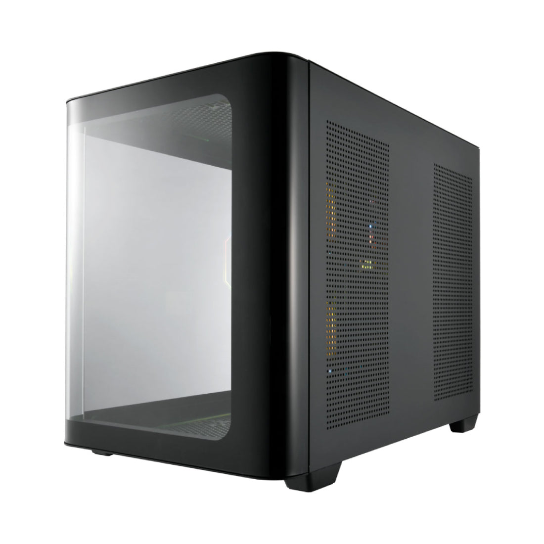 FSP S380 ATX M -ATX Mid Tower Case - Black - صnadoق FSP S380 ATX M -ATX Mid Tower Case - Black - صnadoق