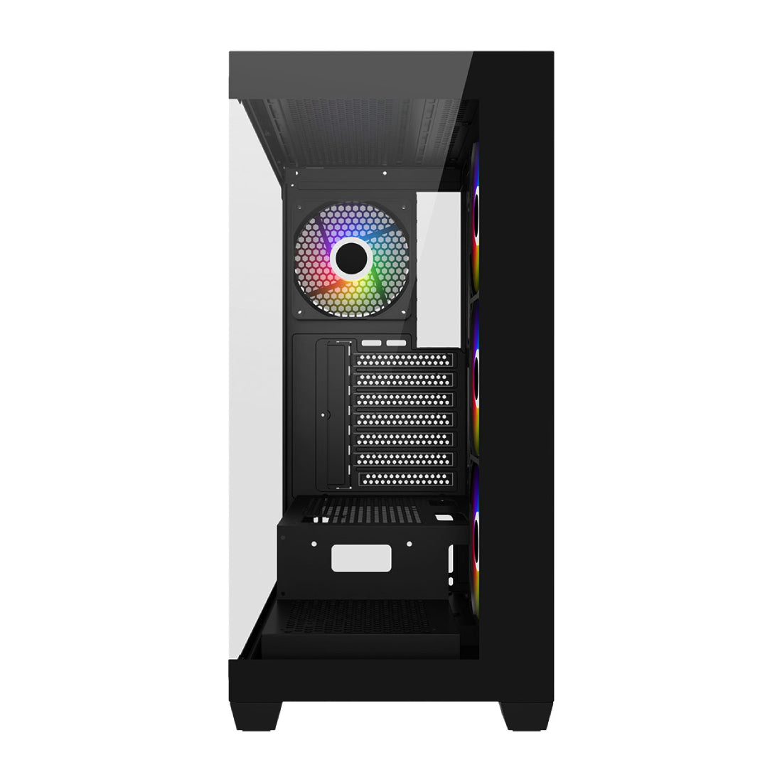 FSP M340 ATX Mid Tower Case - Black - صندوق FSP M340 ATX Mid Tower Case - Black - صندوق