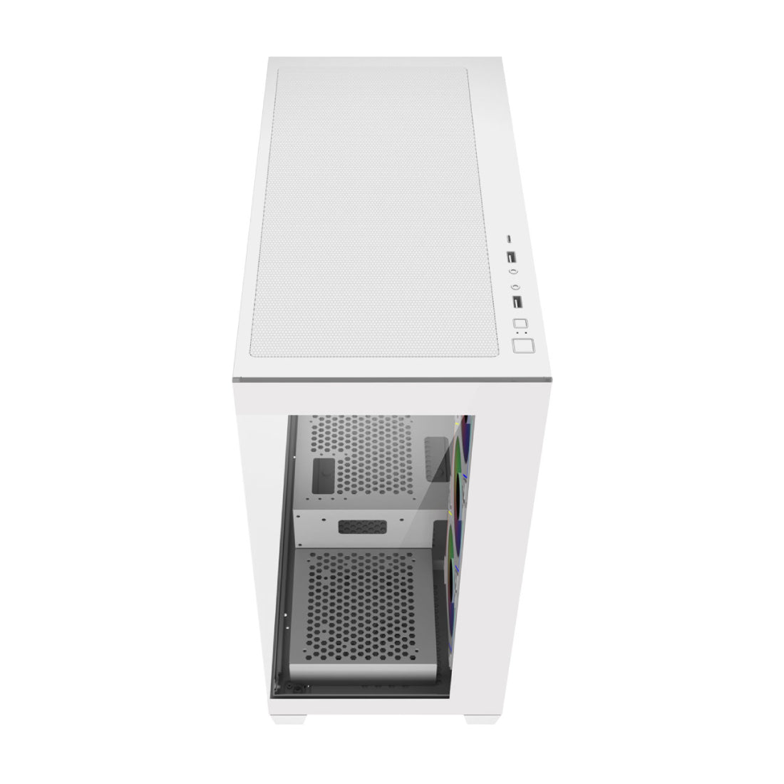 FSP M340 ATX Mid Tower Case - White - صندوق FSP M340 ATX Mid Tower Case - White - صندوق