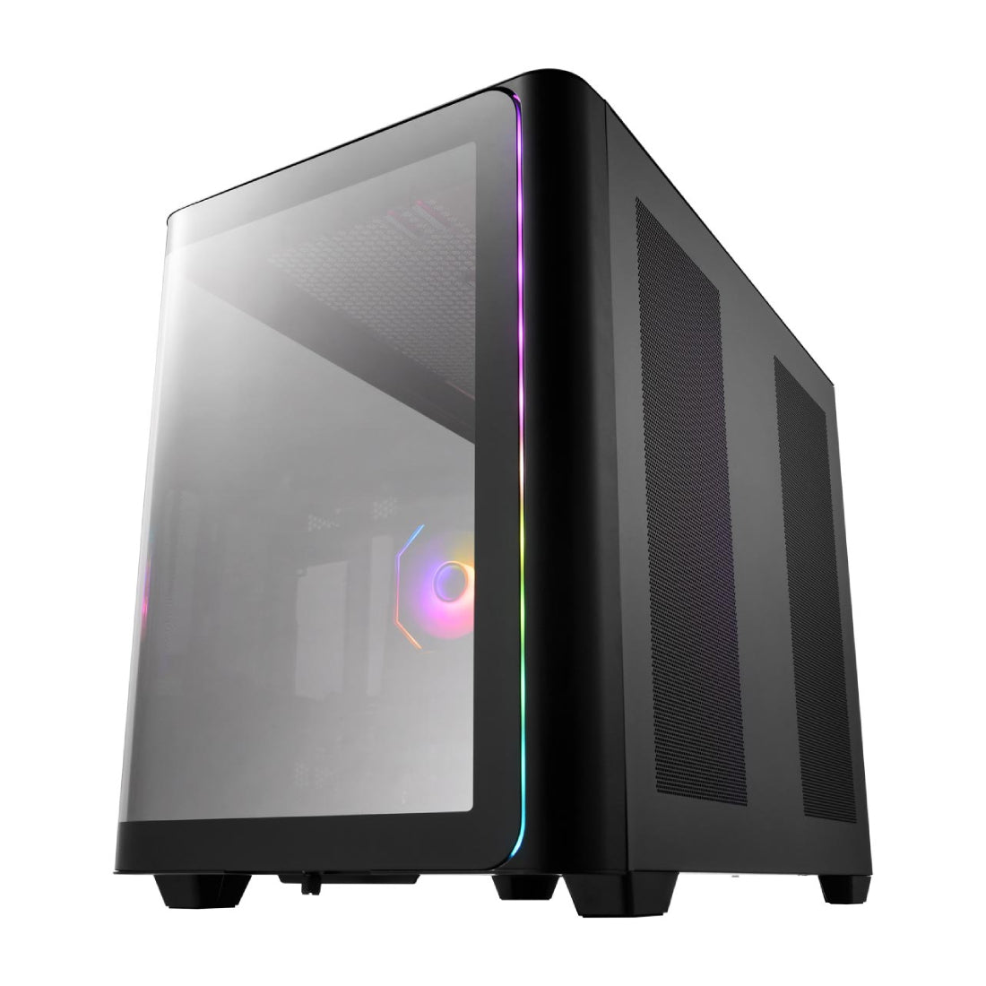 FSP M580 ATX Mid Tower Case - Black - صندوق FSP M580 ATX Mid Tower Case - Black - صندوق