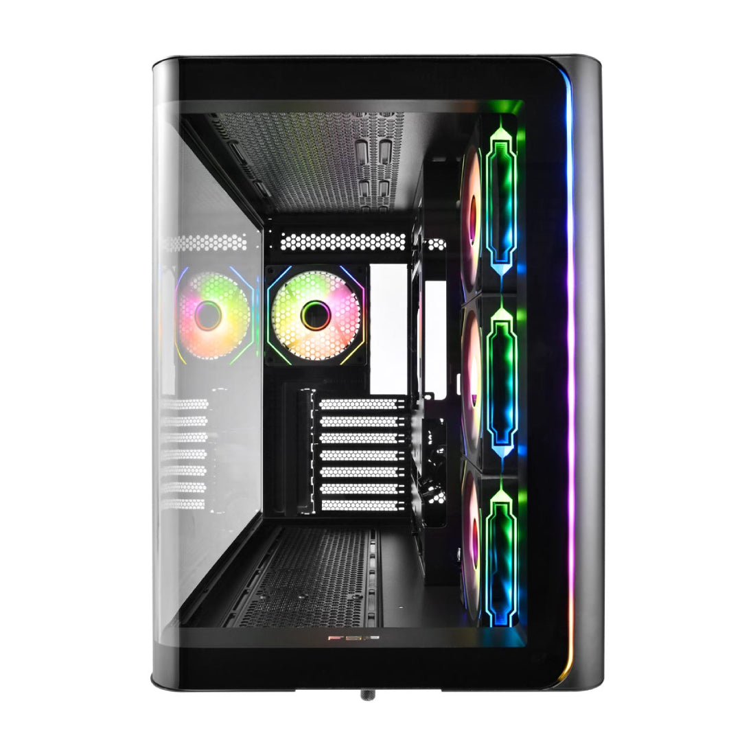 FSP M580 ATX Mid Tower Case - Black - صندوق FSP M580 ATX Mid Tower Case - Black - صندوق