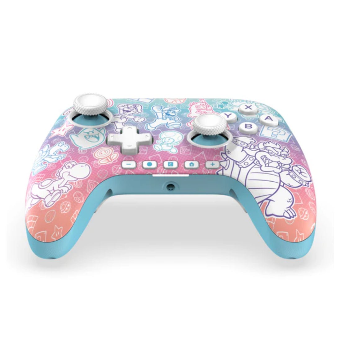 Nintendo Switch 2 PowerA Advantage Wired Controller - Mushroom Kingdom - أداة تحكم Nintendo Switch 2 PowerA Advantage Wired Controller - Mushroom Kingdom - أداة تحكم