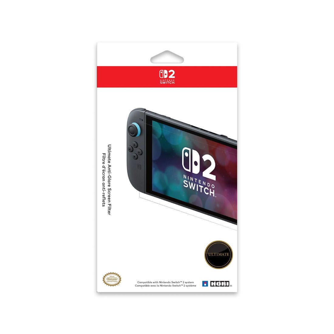 Hori Nintendo Switch 2 Ultimate Anti - Glare Screen Filter - اكسسوارات - Store 974 Electronics WLL | ستور٩٧٤ للالكترونيات ذ.م.م