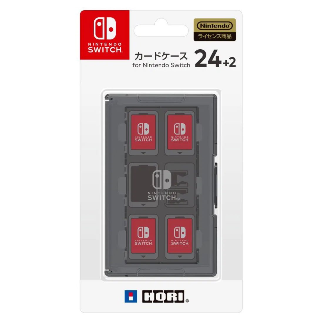 Hori Nintendo Switch 2 24 Games Card Case - Black - اكسسوارات - Store 974 Electronics WLL | ستور٩٧٤ للالكترونيات ذ.م.م